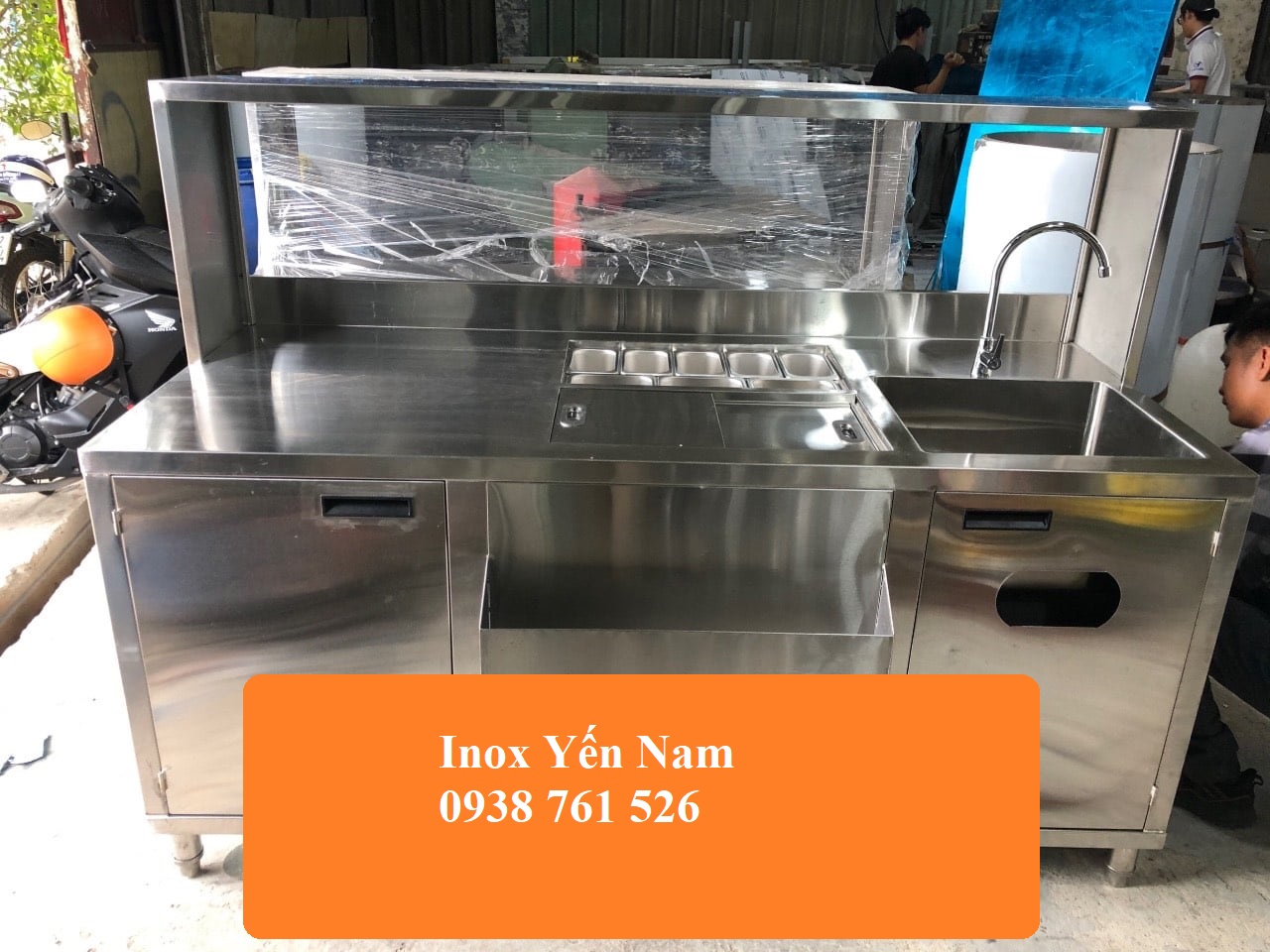 Đặc điểm nổi bật của quầy pha chế inox giúp tăng doanh thu