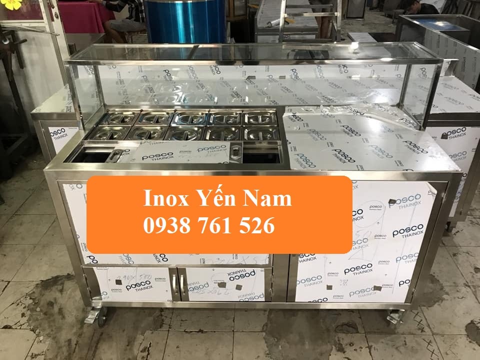 Những ưu điểm nổi bật của quầy bar inox trà sữa