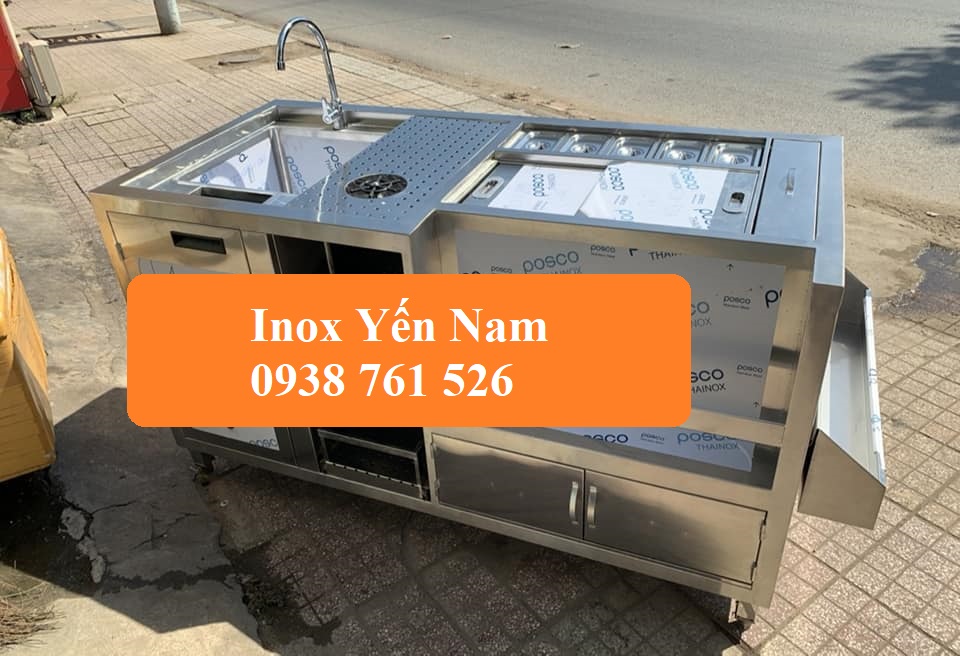 Cách lựa chọn quầy bar inox trà sữa phù hợp với nhu cầu