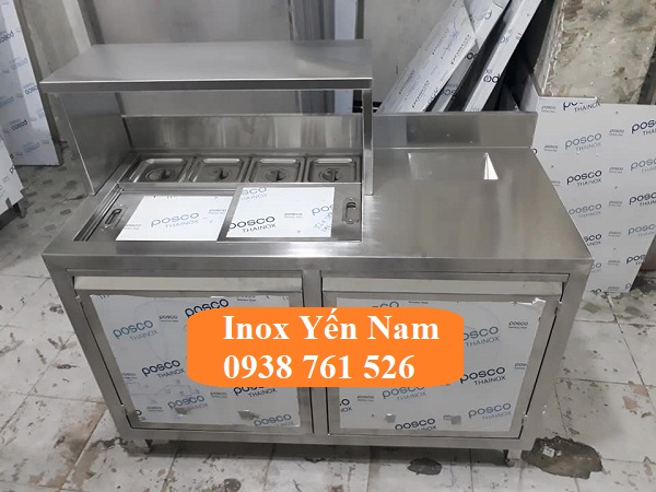 Những mẹo thiết kế quầy trà sữa inox độc đáo