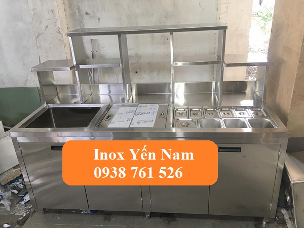 Bí quyết làm cho quầy trà sữa inox trở nên nổi bật