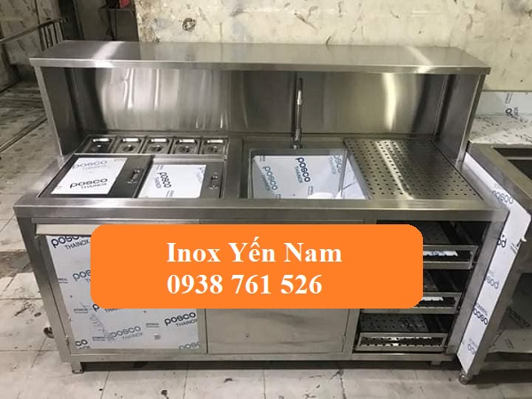 Sự phổ biến và lợi ích của quầy trà sữa inox