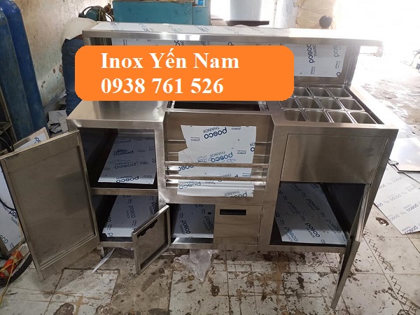 Mẹo bảo trì và vệ sinh quầy trà sữa inox hiệu quả