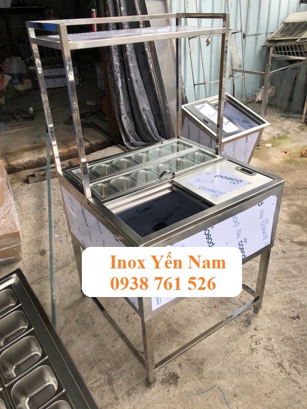 Thùng đá inox - Đồ dùng không thể thiếu trong mỗi quán cafe