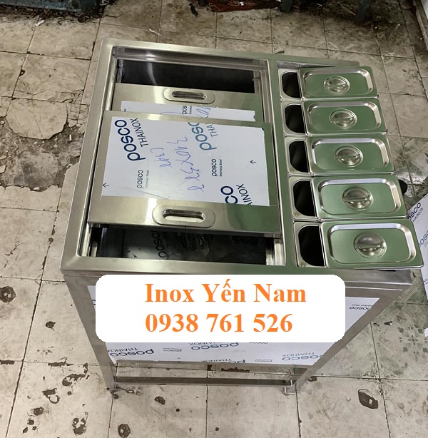 Đánh giá thùng đá inox âm quầy: đặc điểm và lợi ích