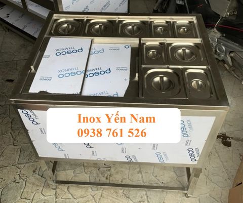 Thùng đá inox âm quầy: sự lựa chọn thông minh cho nhà hàng và khách sạn