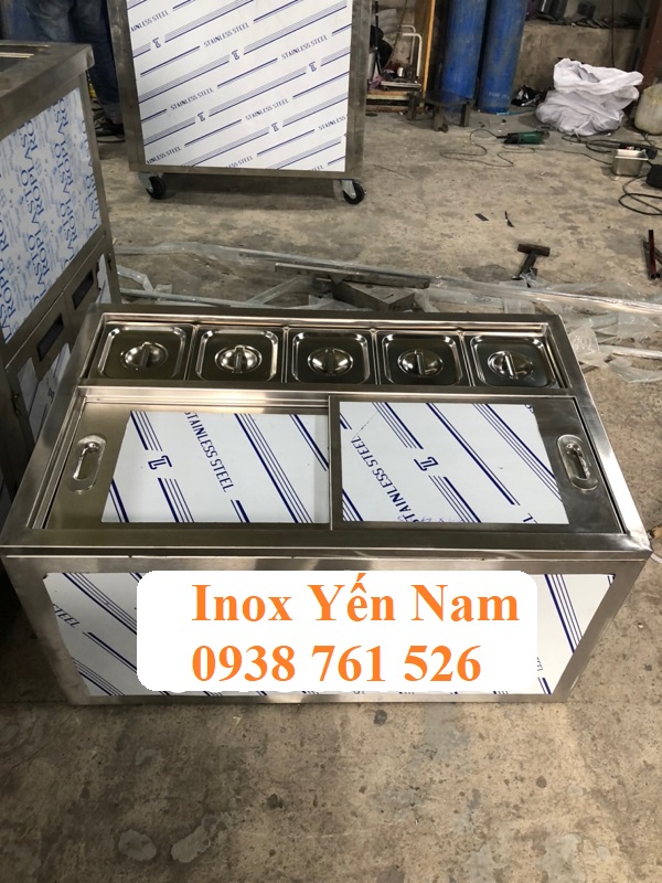 Lợi ích của việc sử dụng thùng đá inox âm quầy trong ngành thực phẩm