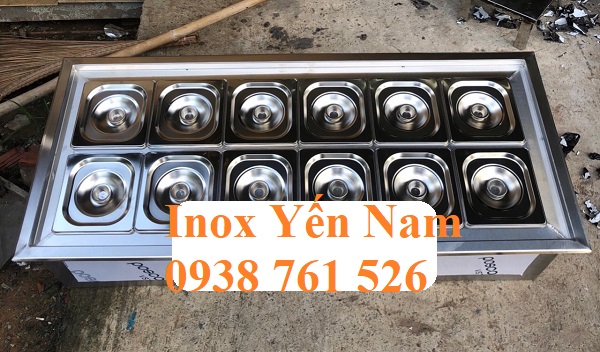 Đặt thùng đá âm bàn đúng cách để tạo điểm nhấn cho quầy pha chế