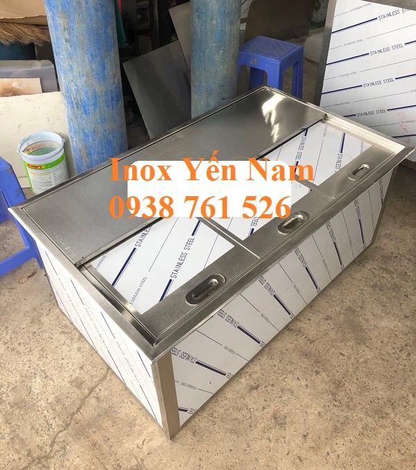 Thùng đá inox âm: giải pháp tiết kiệm không gian