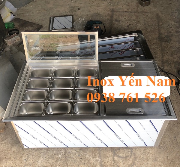 Thùng đá inox âm: giải pháp tiện lợi cho ngành hàng ăn uống
