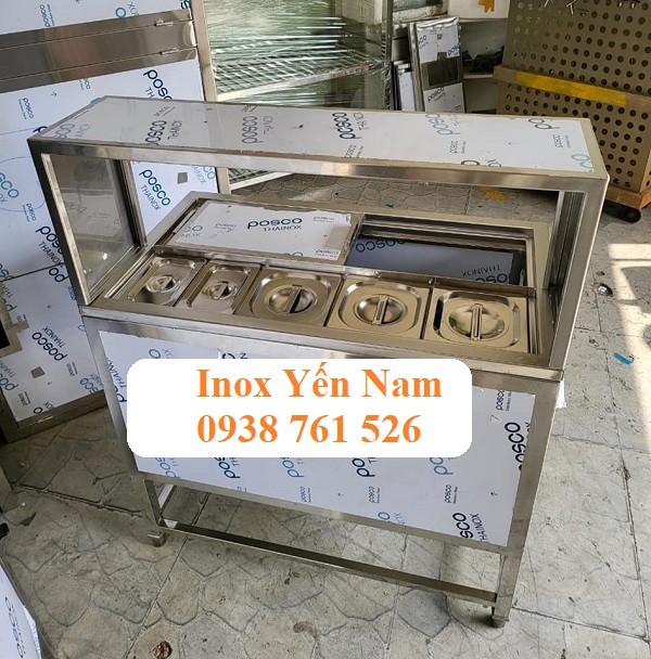 Sự đa dạng về kích thước của thùng inox đựng đá