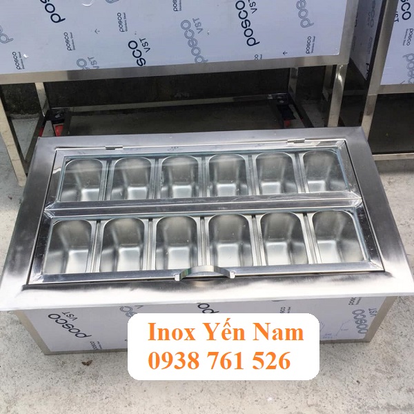 Thùng đá inox quầy bar - Sự lựa chọn của những chủ quán bar