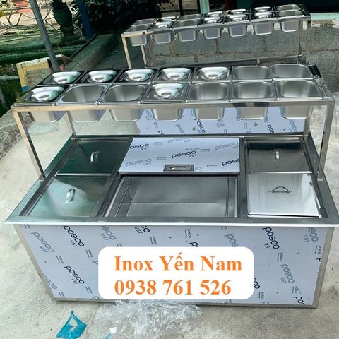 Thùng đá inox quầy bar - Đồ dùng tạo điểm nhấn cho không gian nội thất quán bar