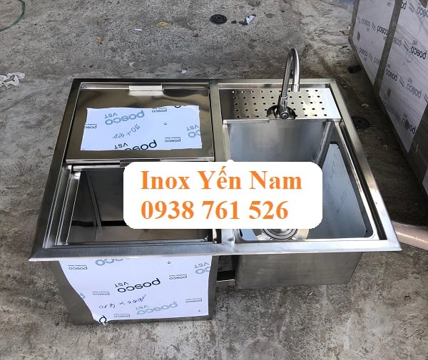 Bí quyết bảo quản thực phẩm tươi ngon với thùng chứa đá inox âm bàn