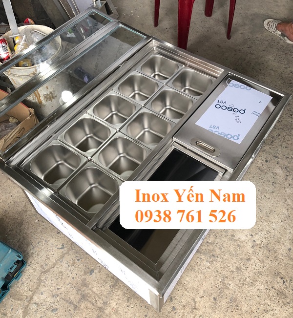 Thùng đá inox - Phụ kiện không thể thiếu cho mỗi quán cafe