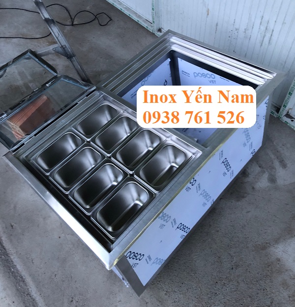 Thùng đá inox - an toàn sức khỏe của bạn