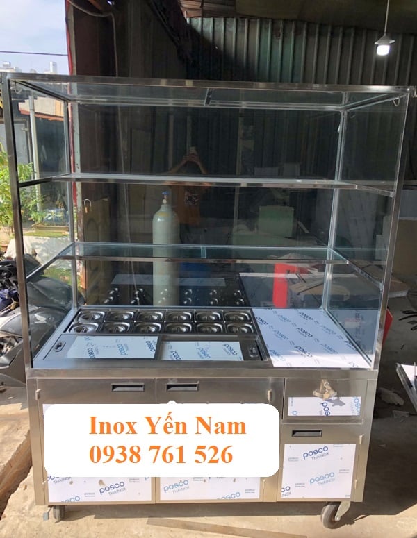 Thùng đá inox: Giải pháp lý tưởng cho quán cà phê và nhà hàng