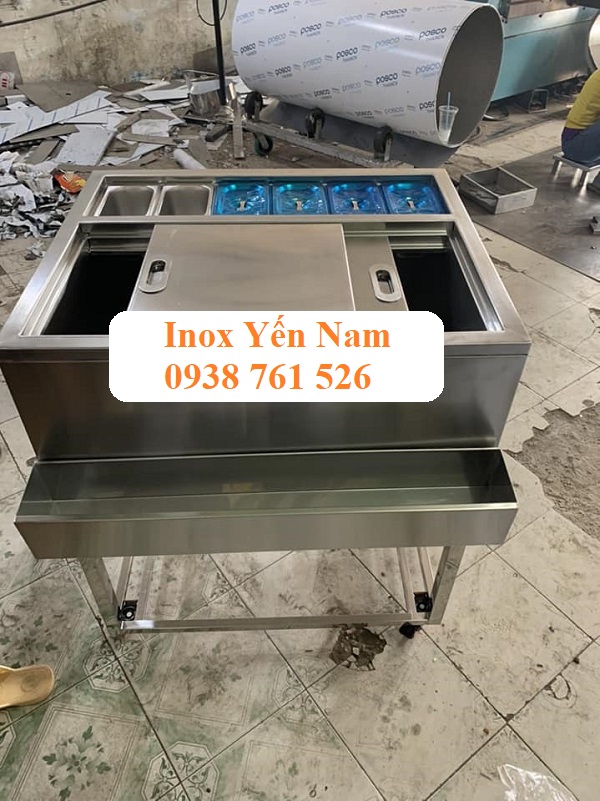 Thùng đá inox - Đồ dùng không thể thiếu trong mỗi căn bếp công nghiệp