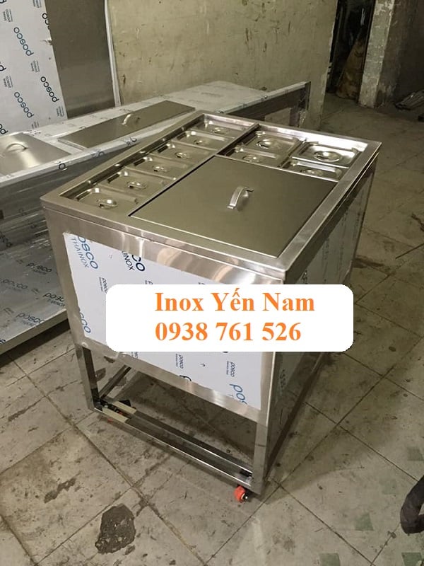 Bảo quản thực phẩm tươi ngon với thùng đá inox