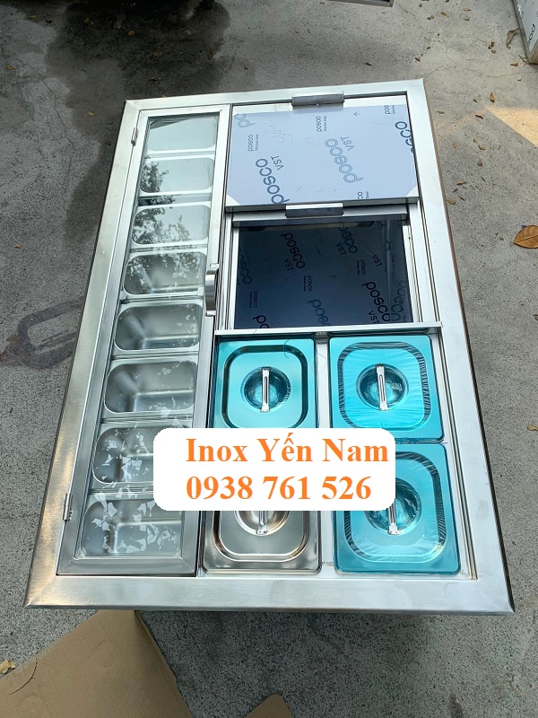 Giá trị sử dụng của thùng đá inox âm bàn trong quán bar
