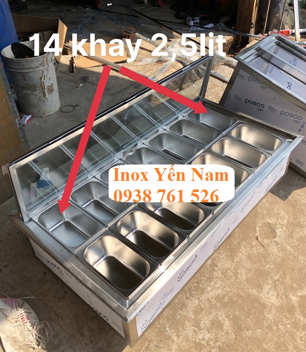 Tìm hiểu về thùng đá inox âm bàn và ứng dụng của nó