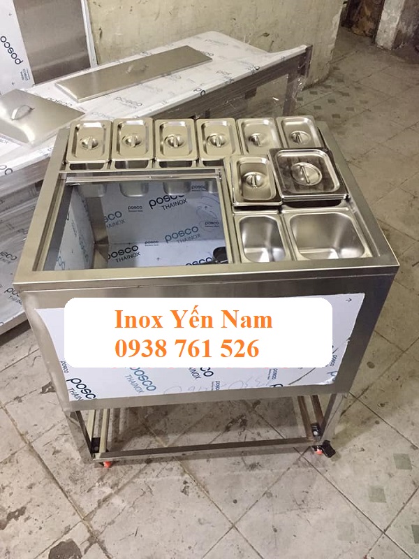 Những kiểu dáng tủ đá inox phổ biến hiện nay