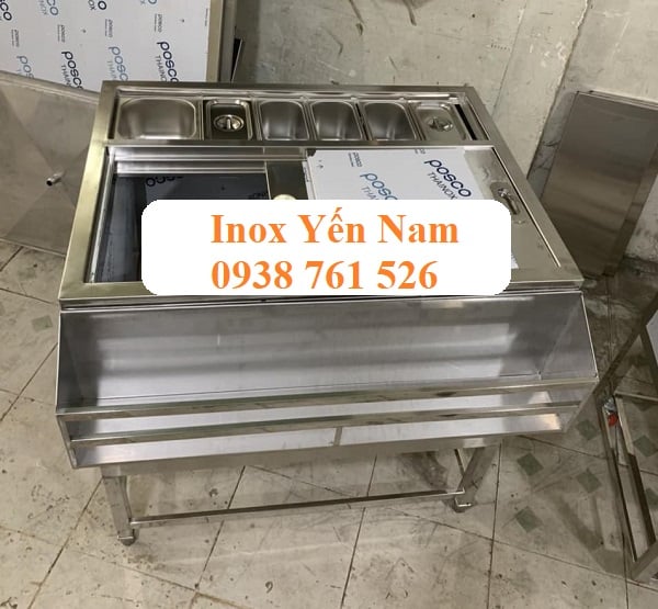 Thùng đá inox 304: Đồng hành cùng bạn trong việc lưu trữ thực phẩm