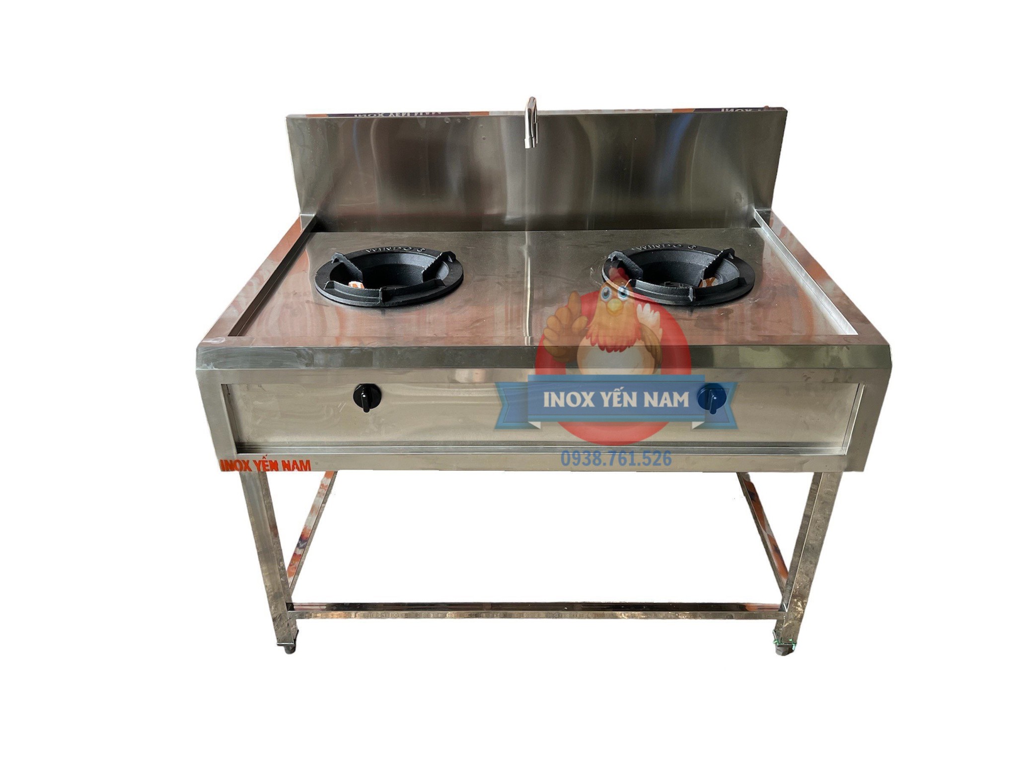 Địa chỉ sản xuất bếp á đôi công nghiệp tại TPHCM.