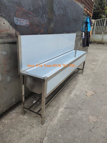 máng rửa tay inox