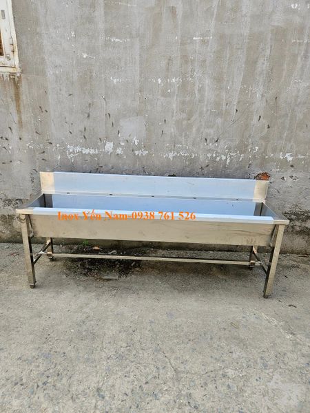 máng rửa tay inox