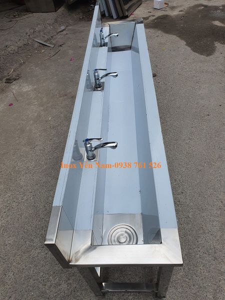 máng rửa tay inox