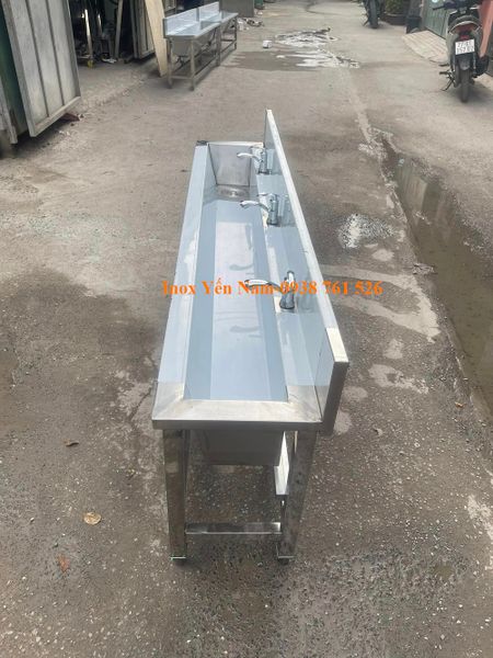 máng rửa tay inox
