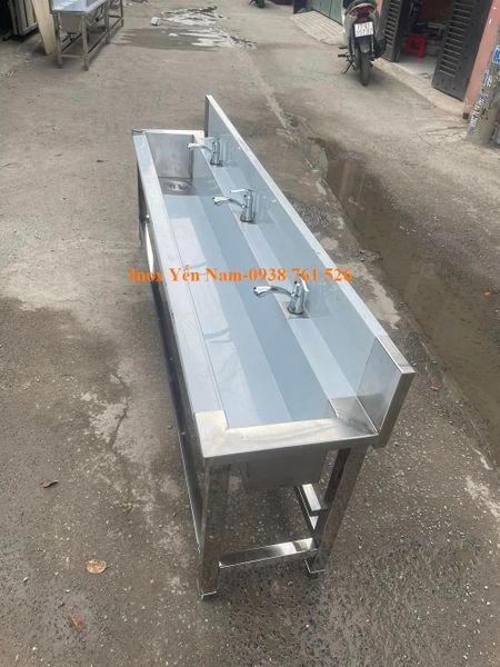 máng rửa tay inox