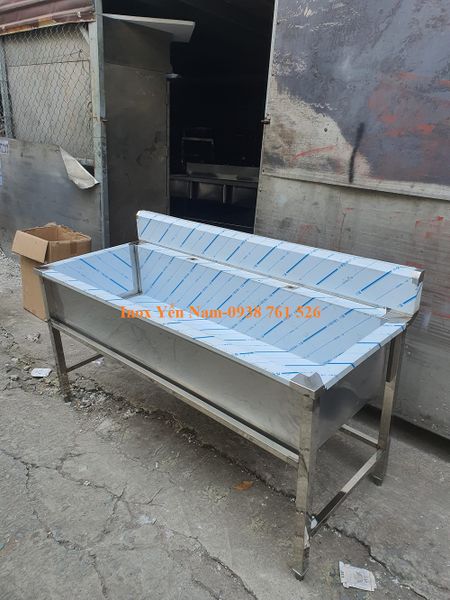 máng rửa tay inox