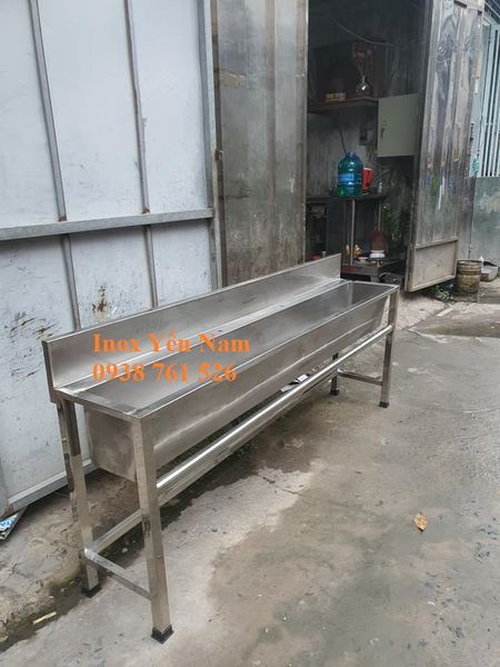máng rửa tay inox