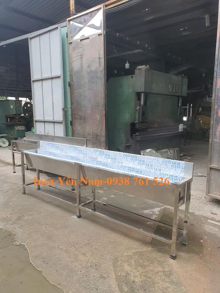máng rửa tay inox