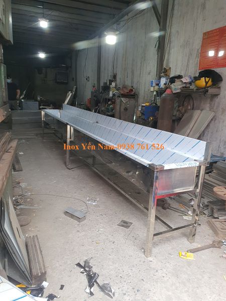 máng rửa tay inox