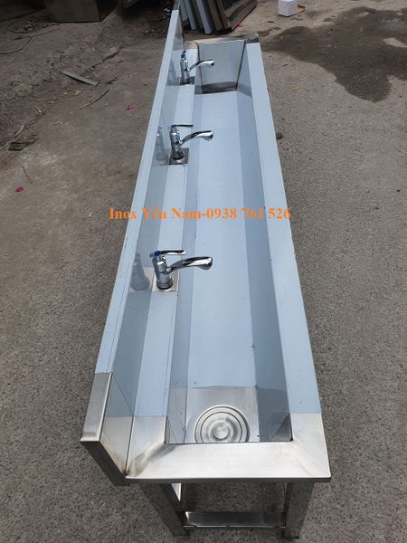 máng rửa tay inox