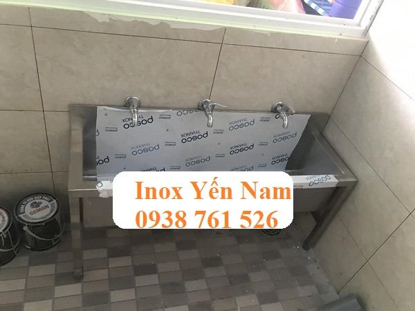 máng rửa tay inox