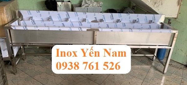 máng rửa tay inox