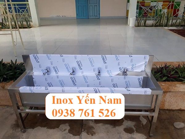 máng rửa tay inox