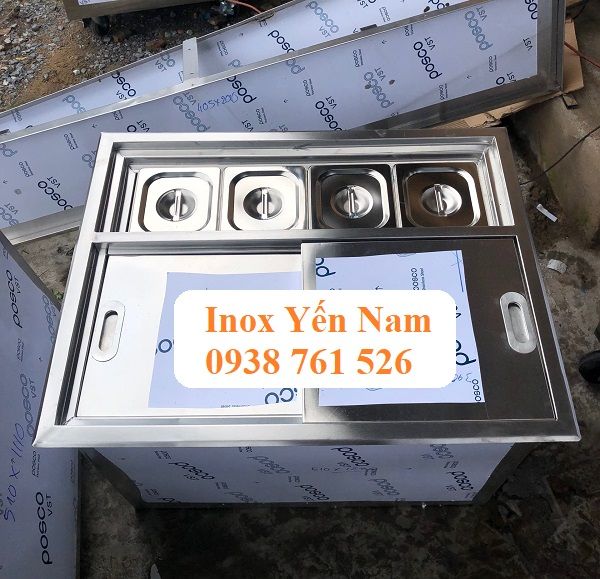 thùng đá inox
