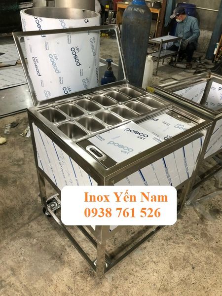 thùng đá inox