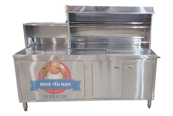 quầy pha chế inox