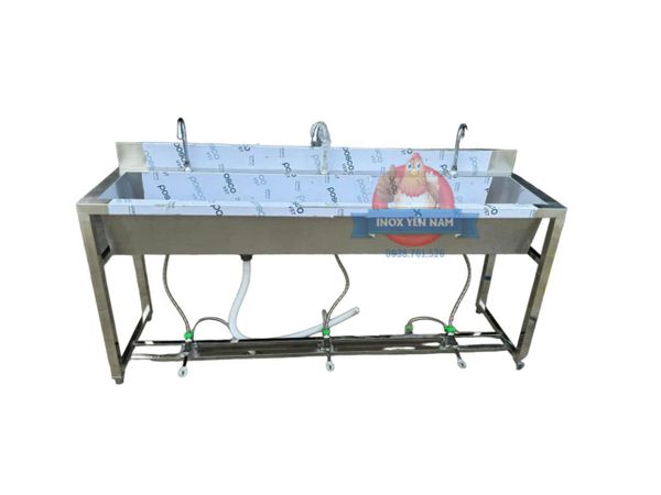 máng rửa tay inox
