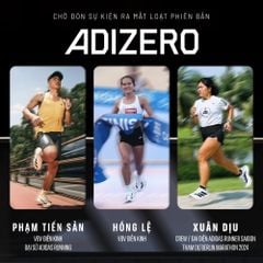 TRĂM NGHE KHÔNG BẰNG MỘT THỬ: CHỜ ĐÓN SỰ KIỆN RA MẮT LOẠT PHIÊN BẢN ADIDAS ADIZERO
