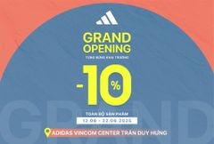 DEBUT” BÙNG NỔ: CHÍNH THỨC KHAI TRƯƠNG TRỞ LẠI CỬA HÀNG ADIDAS TTTM VINCOM CENTER TRẦN DUY HƯNG