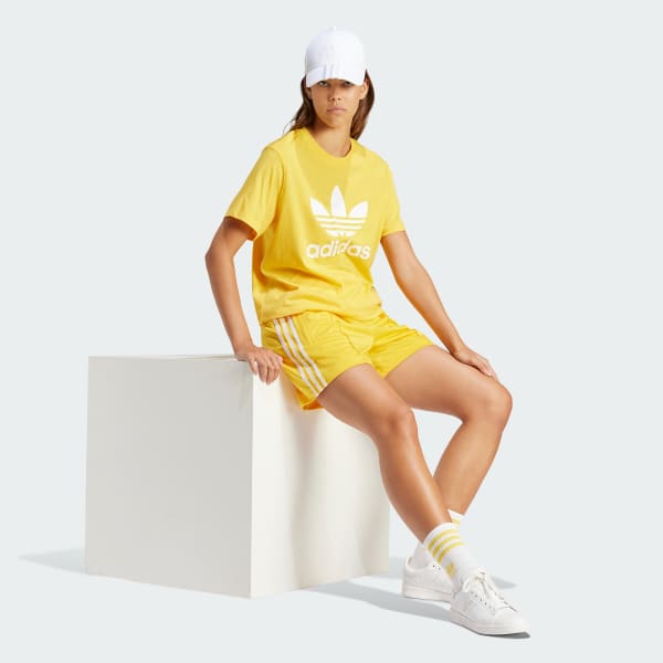 Áo thun thời trang adidas Adicolor Trefoil Boxy Nữ - IN8438