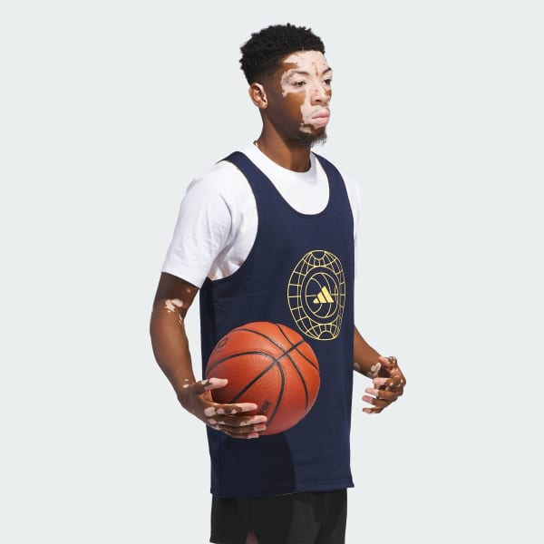 Áo bóng rổ adidas Select World Wide Hoops Jersey Nam - IT4733