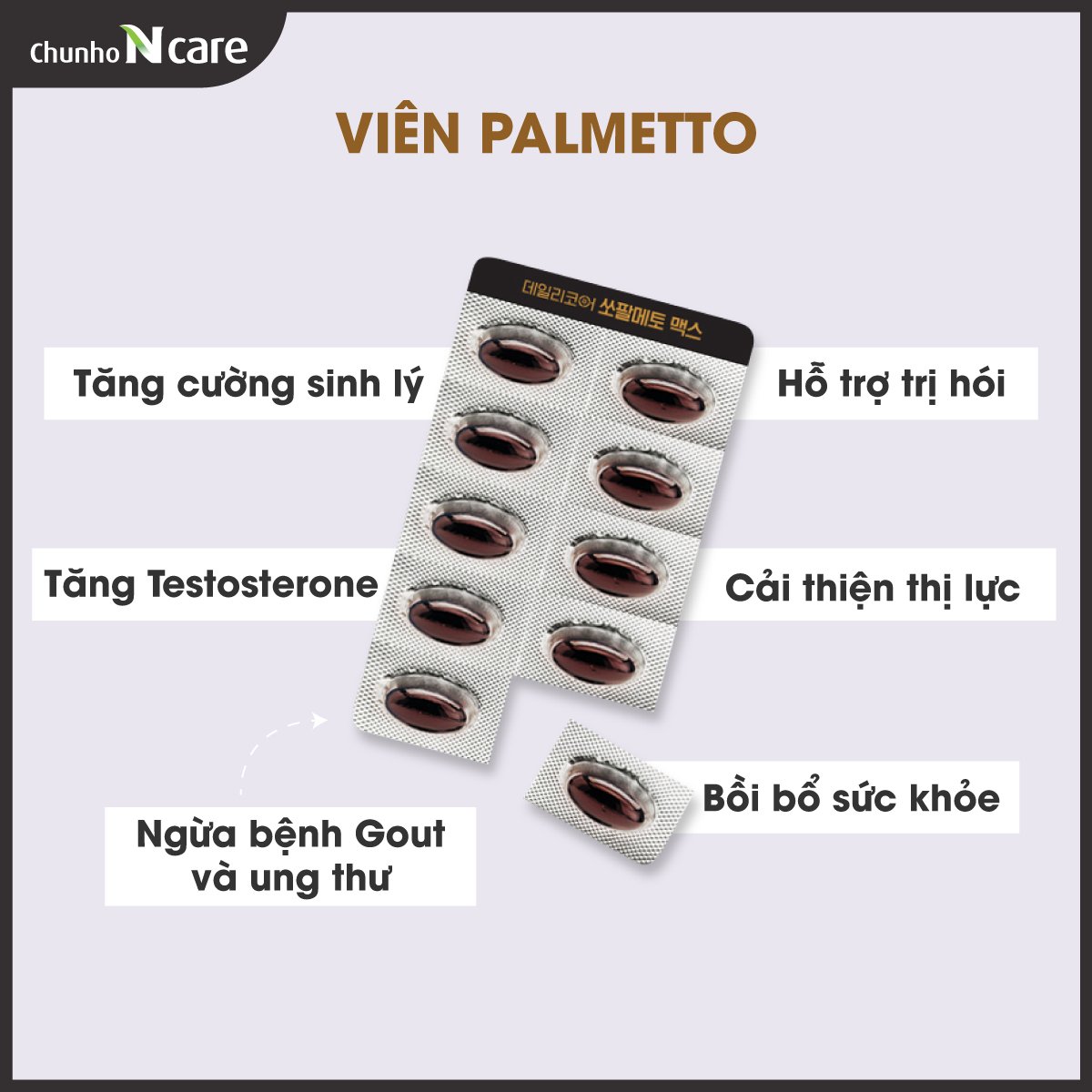 Công dụng viên palmetto